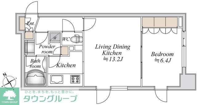 La Douceur浅草橋の物件間取画像