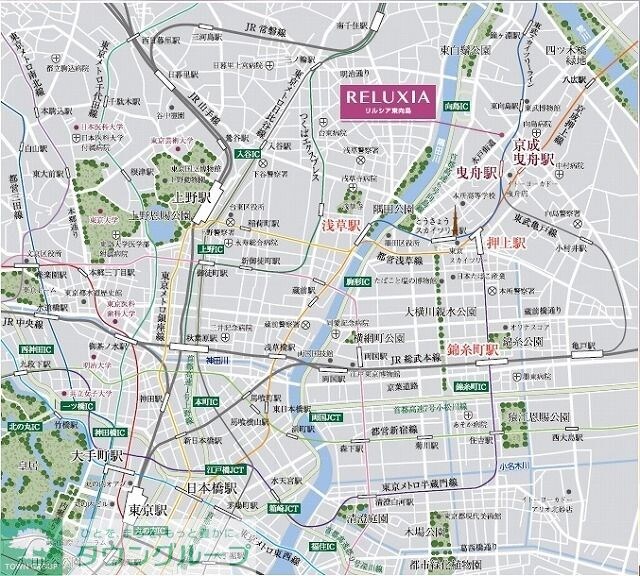 RELUXIA東向島の物件内観写真