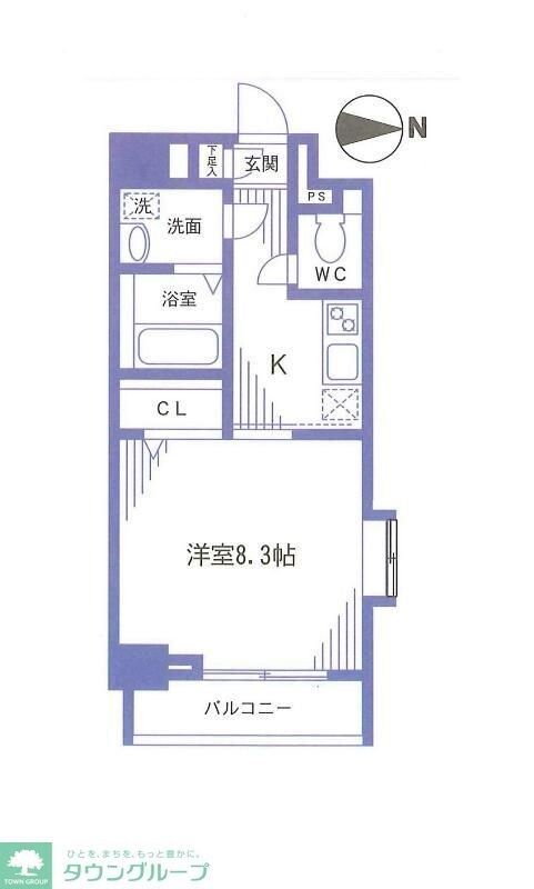エスポワールの物件間取画像