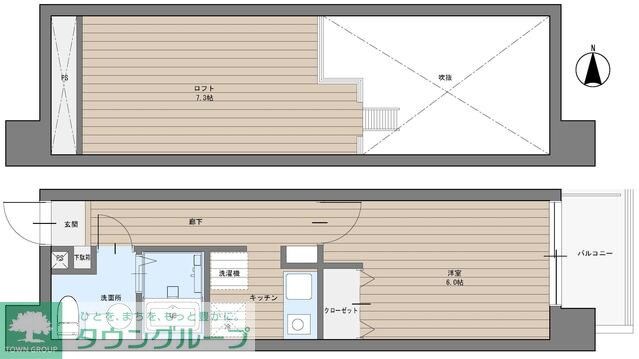CAVANA東駒形の物件間取画像