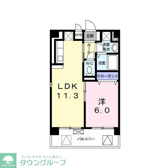 横網 リバーイーストの物件間取画像