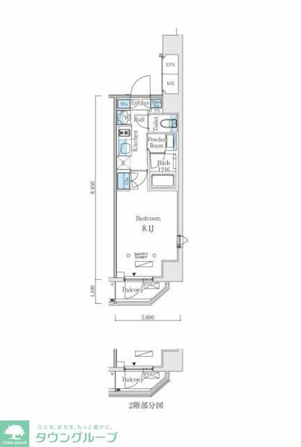 アーバンコア本郷の物件間取画像