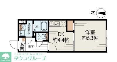 アルファ南千住の物件間取画像