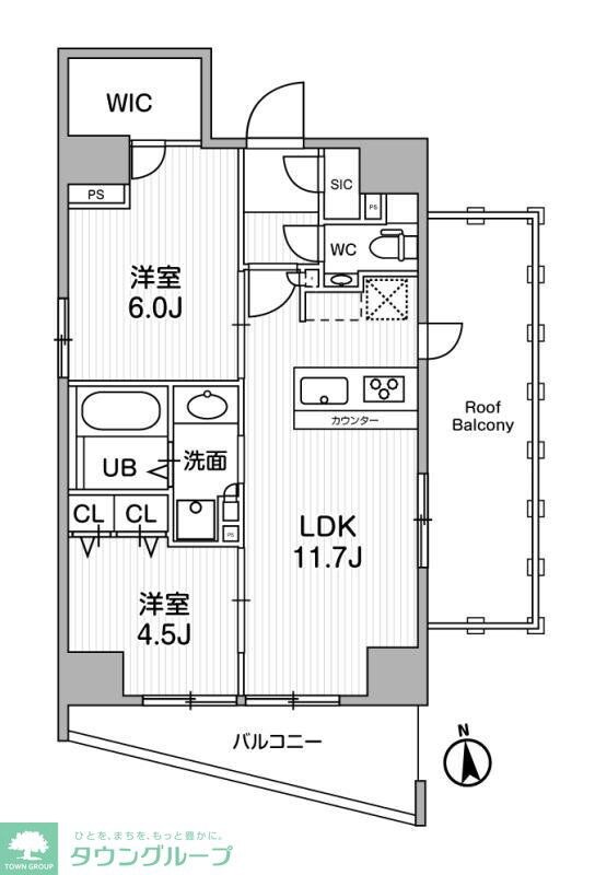 CREATIF秋葉原の物件間取画像