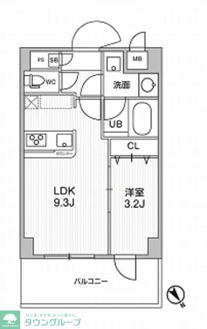 ドゥーエ曳舟の物件間取画像