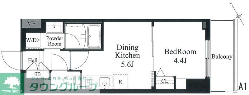 ラティエラ秋葉原の物件間取画像