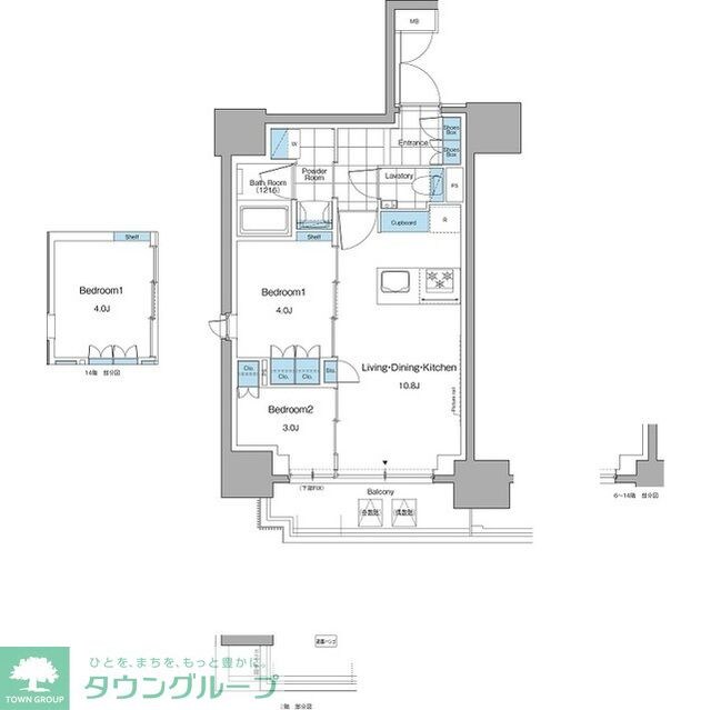 ルフォンプログレ本郷三丁目の物件間取画像