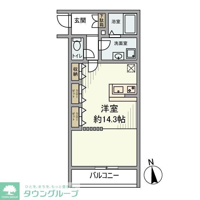 JYUMOKU尾久の物件間取画像
