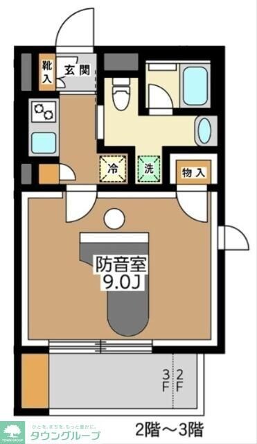 (仮称)Sonorite池之端の物件間取画像