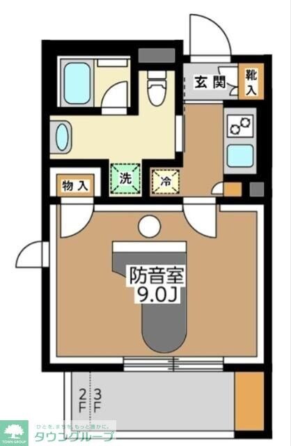 (仮称)Sonorite池之端の物件間取画像
