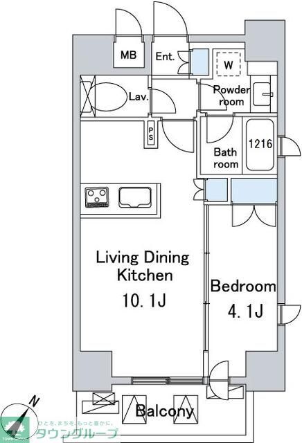 ルジェンテ・バリュ上野の物件間取画像