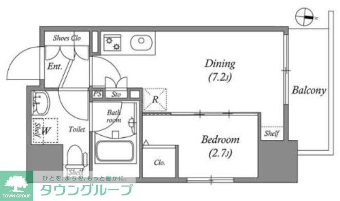 GRAN PASEO森下の物件間取画像