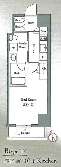 GRAN PASEO田原町の物件間取画像