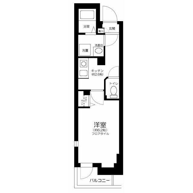 FIRST HOUSE AZUMABASHIの物件間取画像