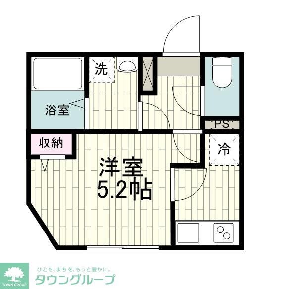Agas三軒茶屋の物件間取画像