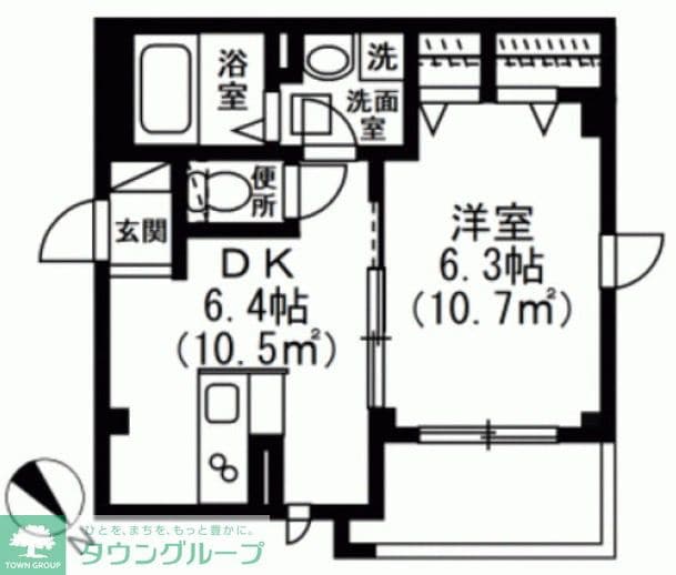 SERENA WASEDAの物件間取画像
