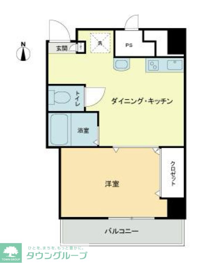 麹町クリスタルシティ西館の物件間取画像