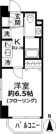 N-flats 横浜反町の物件間取画像