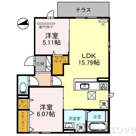 シティエルの物件間取画像