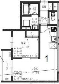 ジラフ吹田藤が丘の物件間取画像