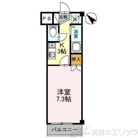 ローズハイツT・Kの物件間取画像