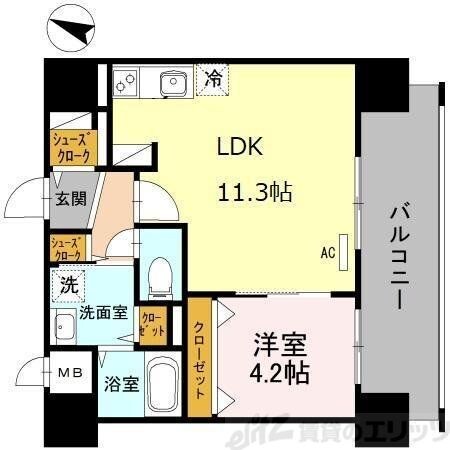 プリマクラッセの物件間取画像