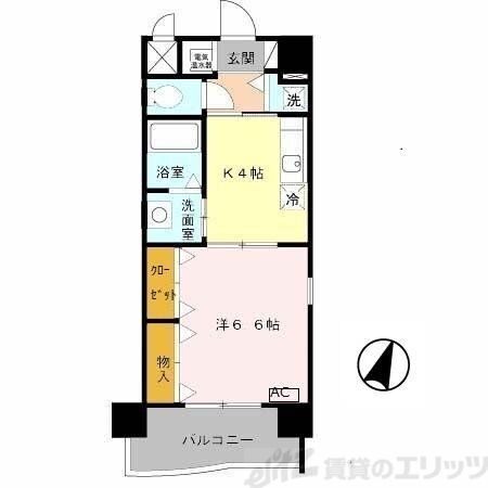 キリンパークサイドの物件間取画像