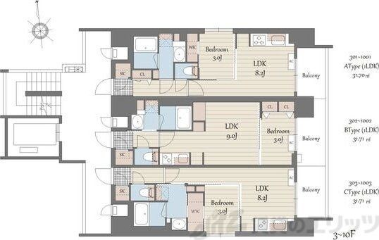 S-RESIDENCE天満橋arの物件内観写真
