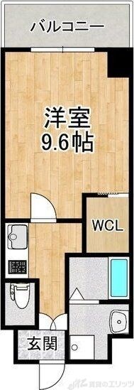 GROOVE江坂の物件間取画像