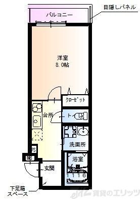 フジパレス菅原公園の物件間取画像