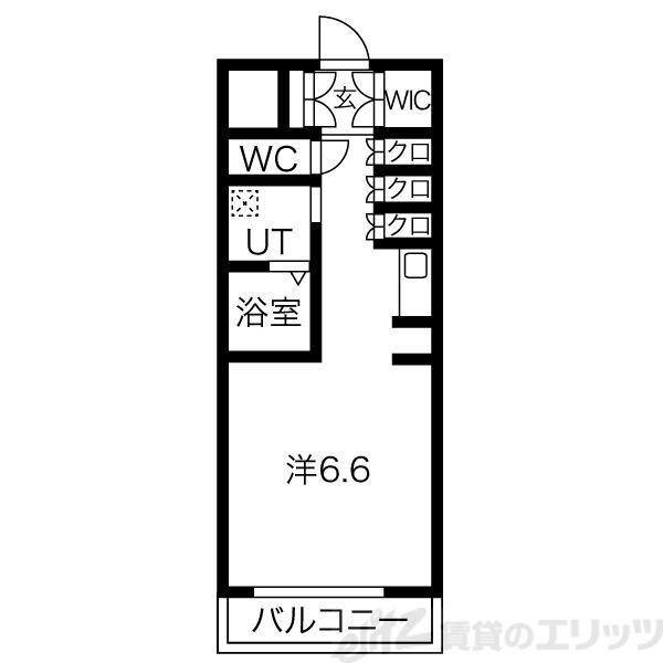 アークアベニュー梅田北の物件間取画像