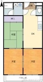 ハイツ山田の物件間取画像