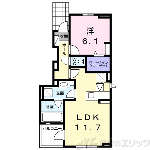 サンリット リヴァーの物件間取画像