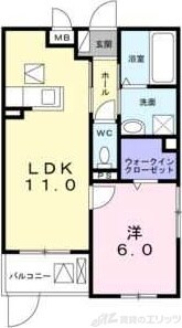 ヴィリダーリウム 上山手の物件間取画像