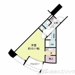 フォレステージュ江坂垂水町の物件間取画像