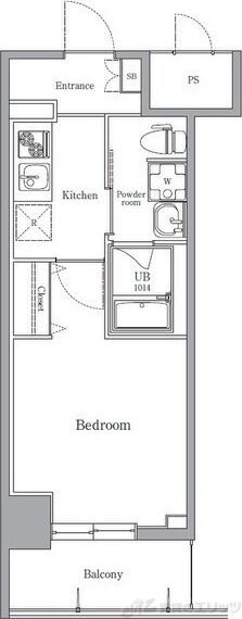 エルプレイス江坂IIの物件間取画像