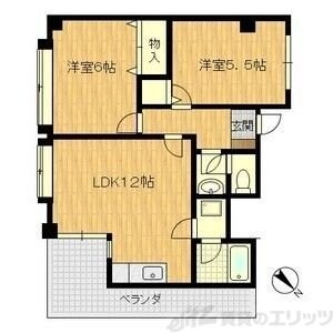 メゾン豊新の物件間取画像