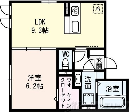 D-room SMILEの物件間取画像