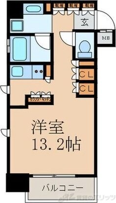 セイル江坂公園の物件間取画像