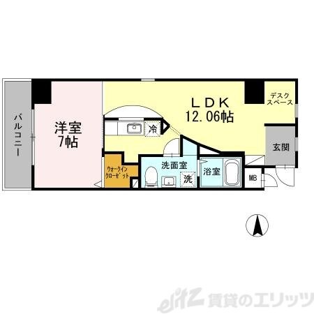 スペチアーレの物件間取画像