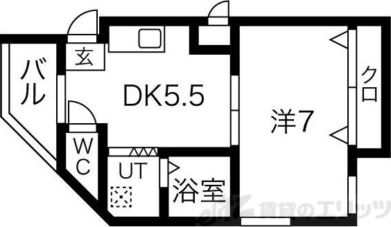 パーラム淡路の物件間取画像