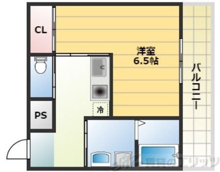 シャトレ下新庄の物件間取画像