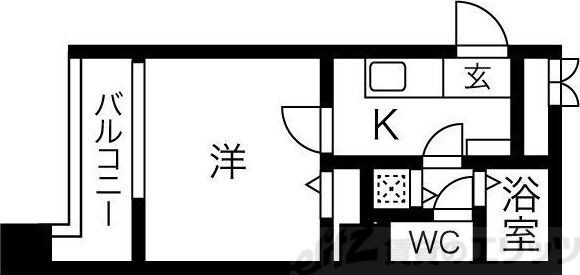 U-ro新大阪の物件間取画像