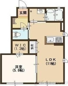 ピュアヴェールの物件間取画像