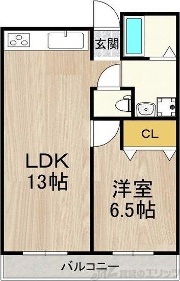 JMRレジデンス新大阪の物件間取画像