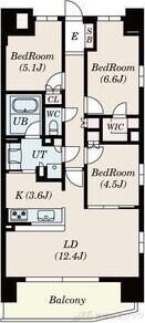 S-FORT大阪同心の物件間取画像