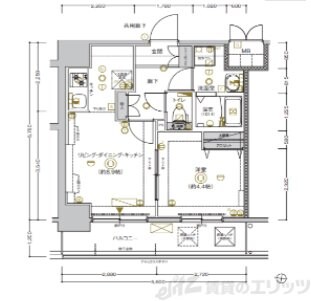 CREST TAPP新大阪の物件間取画像