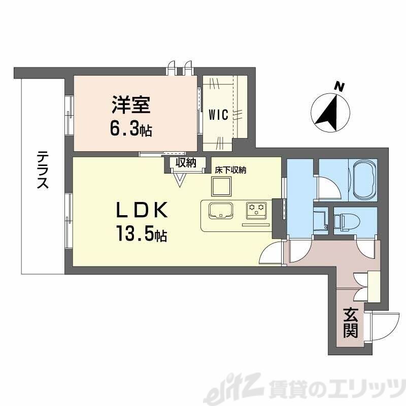 モンセルの物件間取画像
