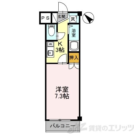 ローズハイツT・Kの物件間取画像