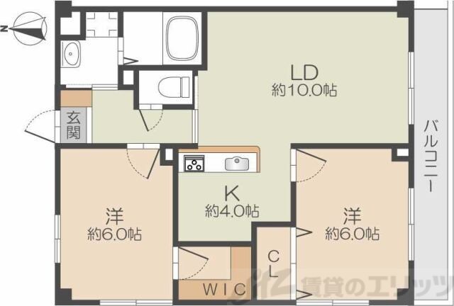 サンルミエールの物件間取画像